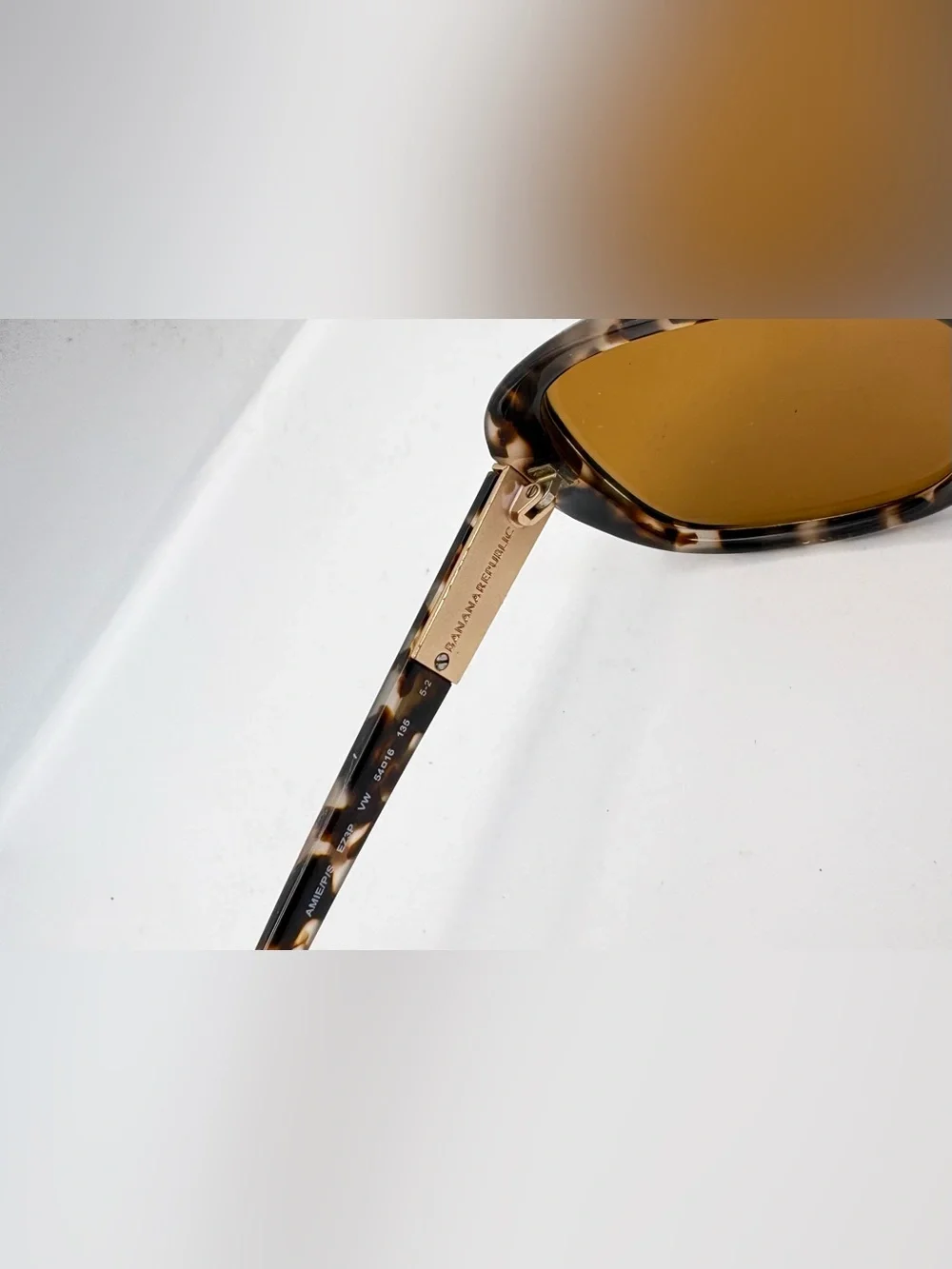 Banana Republic Amie/P/S Tortoise Oval Sunglasses Frames Only